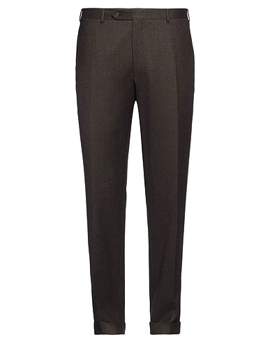 CANALI Casual pants Dark brown 100% Wool