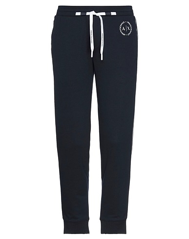 ARMANI EXCHANGE Casual trouser Midnight blue 68% Polyester, 29% Viscose, 3% Elastane