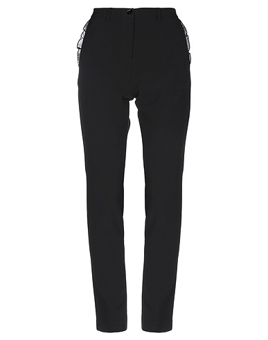 BLUGIRL Casual trouser Black 88% Polyester, 12% Elastane
