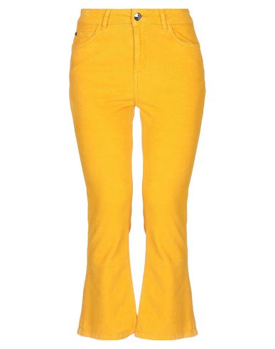 My Twin Twinset Cropped Pants In Yellow