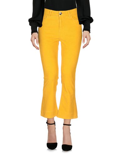 My Twin Twinset Cropped Pants In Yellow