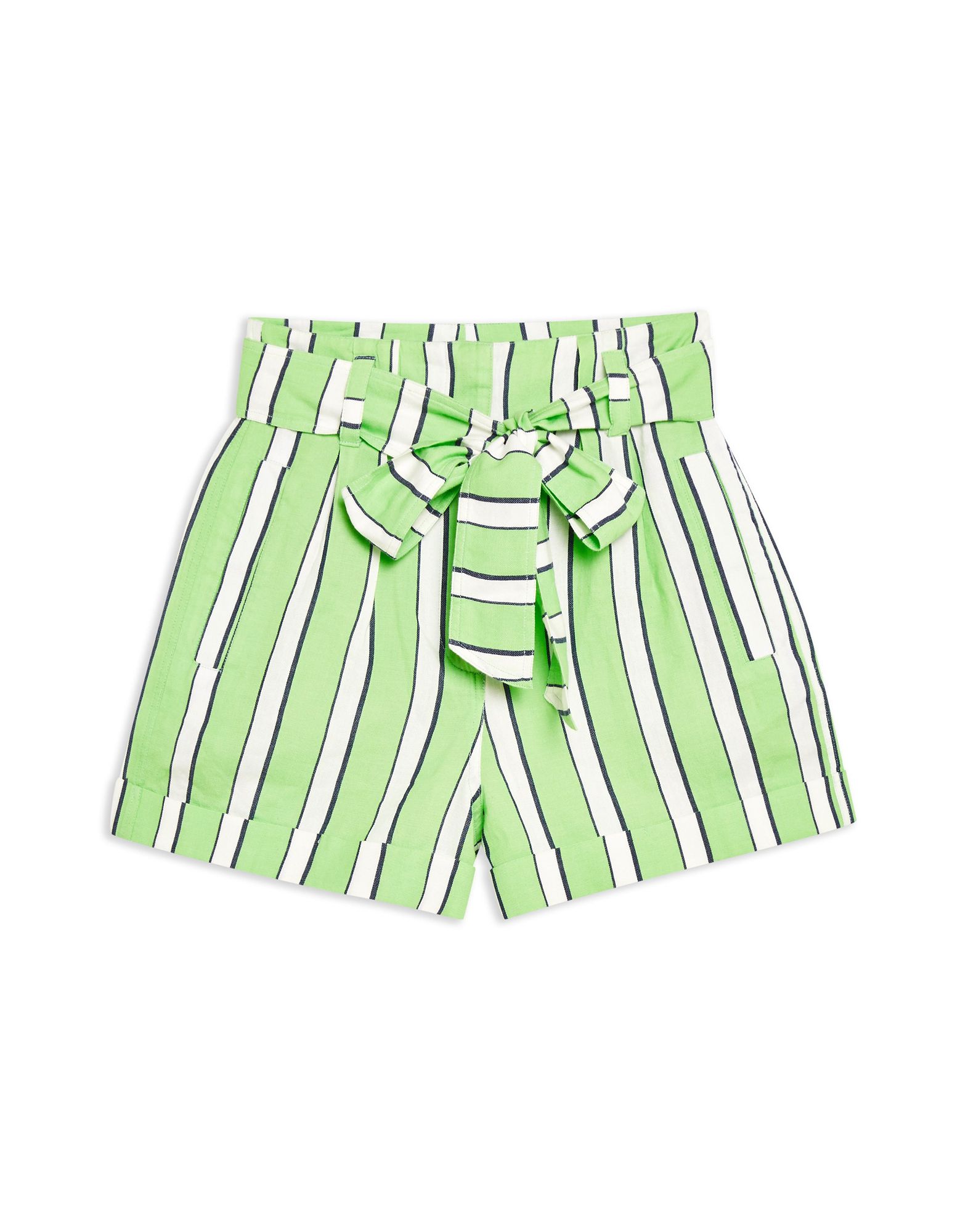 topshop green shorts