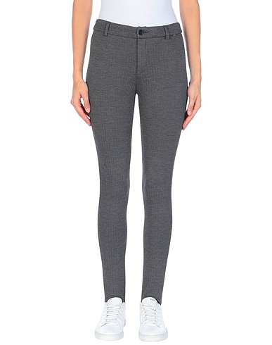 LIU •JO Casual pants Grey 68% Viscose, 28% Polyester, 4% Elastane