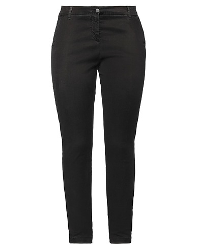 JECKERSON Casual trouser Charcoal 64% Tactel®, 34% Cotton, 2% Lycra®