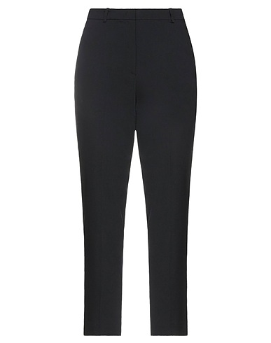 JIL SANDER NAVY Casual trouser Black 60% Wool, 38% Polyester, 2% Elastane