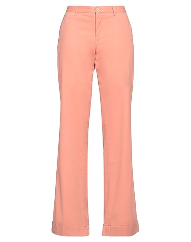PT Torino Casual trouser Salmon pink 98% Cotton, 2% Elastane
