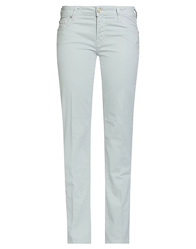 JACOB COHЁN Casual trouser Light grey 97% Cotton, 3% Elastane