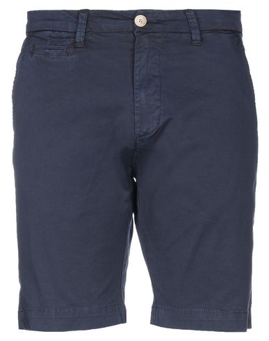 Hamaki-ho Man Shorts & Bermuda Shorts Midnight Blue Size 28 Cotton, Elastane