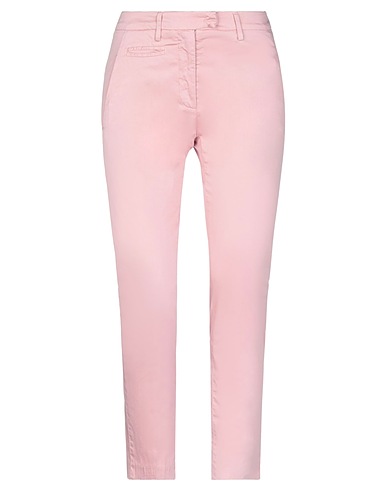 DONDUP Casual pants Pink 97% Cotton, 3% Elastane