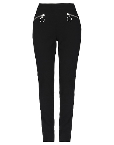 MOSCHINO Casual trouser Black 93% Virgin Wool, 6% Polyamide, 1% Other Fibres