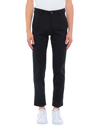 RE_HASH Pantalone Nero 67% Viscosa, 23% Poliammide, 10% Elastan
