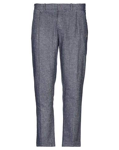 INCOTEX Casual pants VERVE Midnight blue 50% Flax, 49% Cotton, 1% Elastane