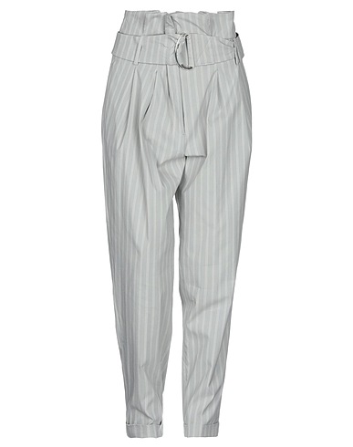 ANTONELLI Casual trouser Grey 67% Cotton, 29% Polyamide, 4% Elastane