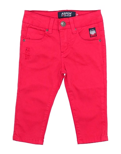 ASPEN POLO CLUB Casual trouser Red 98% Cotton, 2% Elastane