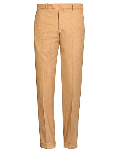 BRIGLIA 1949 Casual trouser Mustard 49% Virgin Wool, 48% Polyester, 3% Elastane