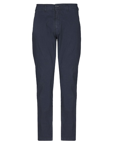 LIU •JO MAN Casual trouser Midnight blue 98% Cotton, 2% Elastane