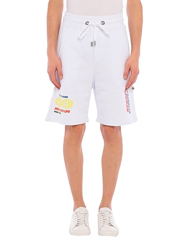 GCDS Shorts & Bermuda White 100% Cotton