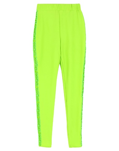 GCDS Leggings Lime green 80% Polyamide, 20% Elastane