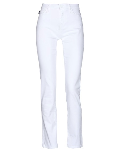 LOVE MOSCHINO Hosen Weiß 98% Baumwolle, 2% Elastan