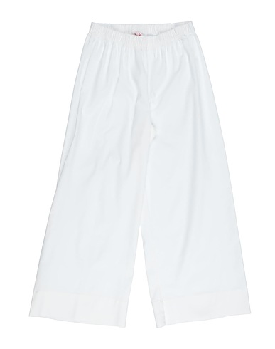IL GUFO Casual pants White 98% Cotton, 2% Elastane