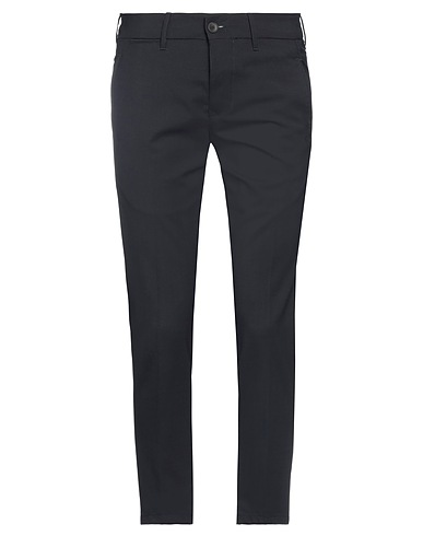 MICHAEL COAL Chinos Blu navy 99% Lana Vergine, 1% Elastan