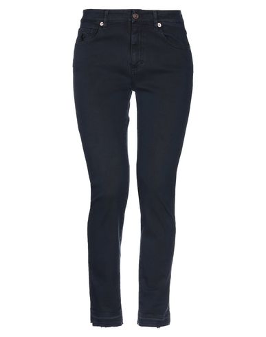 Shop Avantgar Denim By European Culture Woman Pants Midnight Blue Size 26 Cotton, Polyester, Rubber