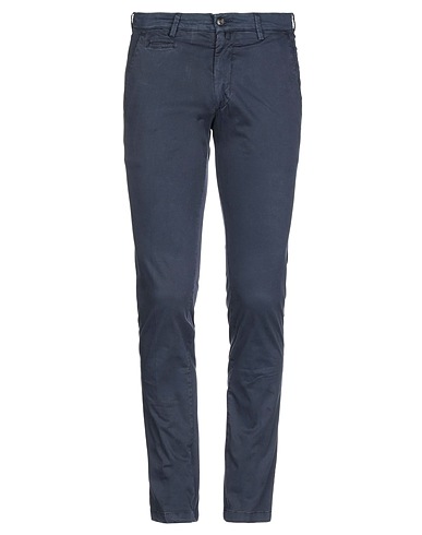 BRIGLIA 1949 Casual trouser Midnight blue 97% Cotton, 3% Elastane