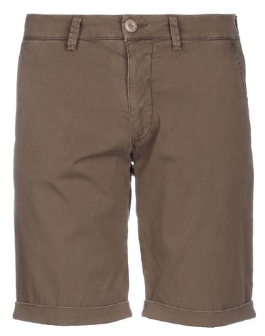 Modfitters Man Shorts & Bermuda Shorts Light Brown Size 33 Linen, Cotton, Elastane