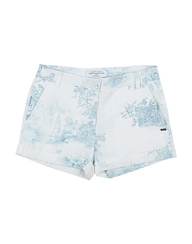 JOHN GALLIANO Shorts & Bermuda Bianco 57% Viscosa, 43% Cotone