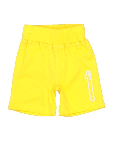 BIKKEMBERGS Shorts & Bermuda Giallo 100% Cotone