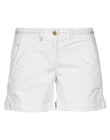 AERONAUTICA MILITARE Shorts & Bermuda Light grey 97% Cotton, 3% Elastane