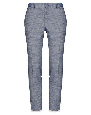 PT Torino Casual trouser Blue 40% Cotton, 33% Polyester, 17% Acrylic, 8% Viscose, 2% Elastane