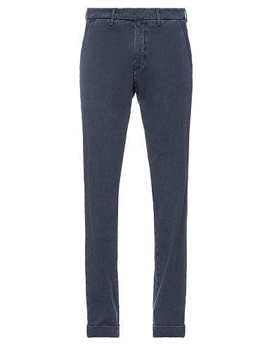 BRIGLIA 1949 Casual trouser Midnight blue 97% Cotton, 3% Elastane