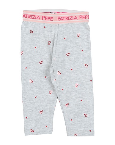 PATRIZIA PEPE Leggings Grigio 95% Cotone, 5% Elastan