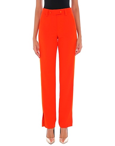 MSGM Casual pants Orange 100% Polyester