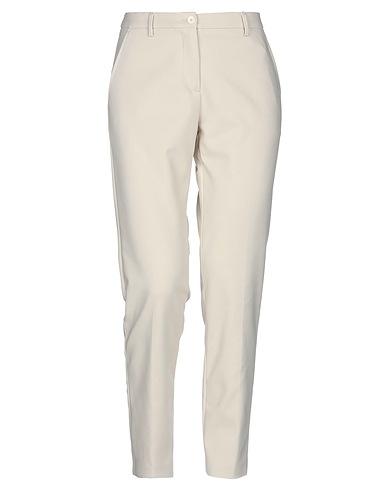 SEVENTY VENEZIA Casual pants Beige 50% Cotton, 44% Polyamide, 6% Elastane