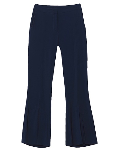 TWINSET Casual trouser Midnight blue 95% Viscose, 5% Elastane