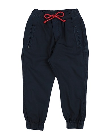 MANUEL RITZ Pantalone Blu notte 97% Cotone, 3% Elastan