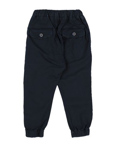 Manuel Ritz Toddler Boy Pants Midnight Blue Size 4 Cotton, Elastane In Blue