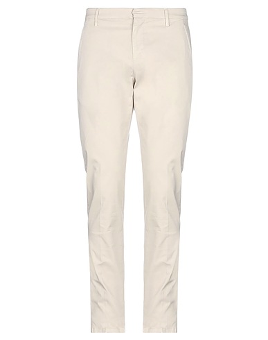 DONDUP Casual trouser Beige 96% Cotton, 4% Elastane