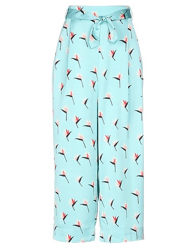 ANONYME DESIGNERS Casual pants Turquoise 100% Polyester