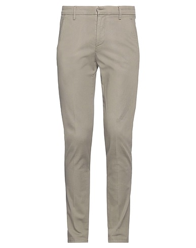 DONDUP Casual trouser Military green 63% Cotton, 34% Lyocell, 3% Elastane