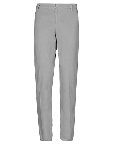 DONDUP Casual trouser Grey 63% Cotton, 34% Lyocell, 3% Elastane