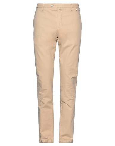 AT.P.CO Casual trouser Sand 76% Cotton, 22% Linen, 2% Elastane