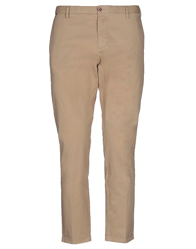 AT.P.CO Casual pants Beige 98% Cotton, 2% Elastane