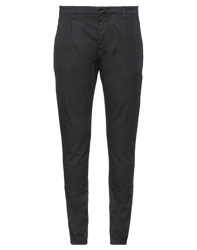 DONDUP Casual pants Black 66% Cotton, 15% Polyester, 15% Polyamide, 4% Elastane