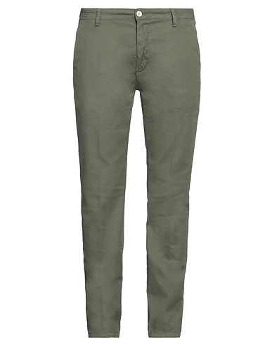YAN SIMMON Hosen Militärgrün 98% Baumwolle, 2% Elastan