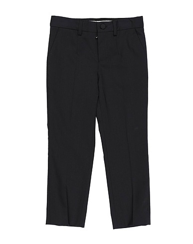 DOLCE&GABBANA Casual trouser Black 97% Virgin Wool, 3% Elastane