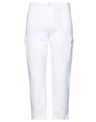 DON THE FULLER Hosen Weiß 100% Baumwolle