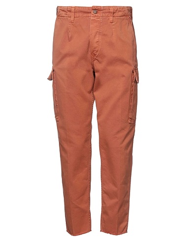 DON THE FULLER Hosen Ziegelrot 100% Baumwolle
